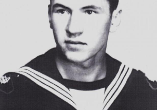 Czesław Adamowicz, uczeń Szkoły Morskiej