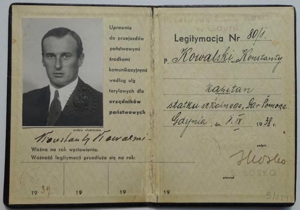 legitymacja K. Kowalskiego legitymacja K. Kowalskiego