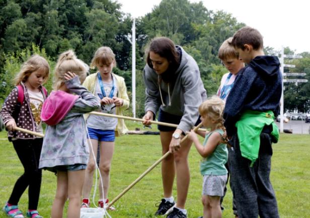 Akademia Morska w Gdyni gościła dzieci z Rytla