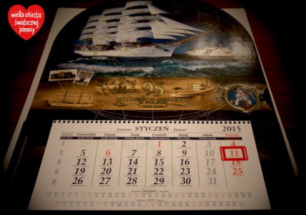Wyjątkowy kalendarz ścienny Akademii Morskiej w Gdyni Wyjątkowy kalendarz ścienny Akademii Morskiej w Gdyni