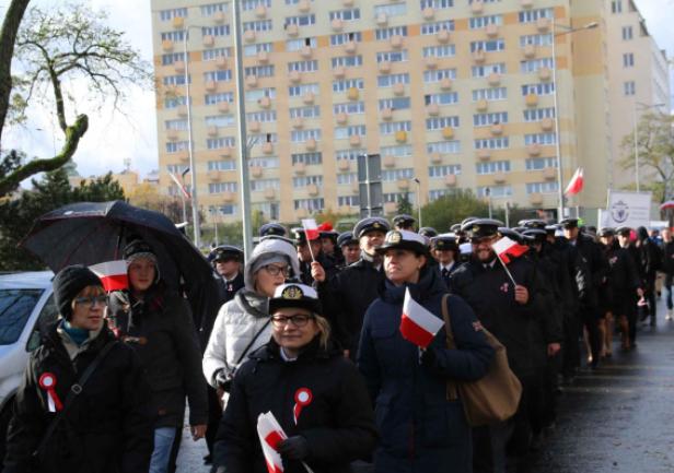 Parada Niepodległości w Gdyni, fot. Katarzyna Okońska