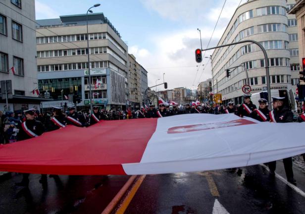 Parada Niepodległości w Gdyni, fot. Katarzyna Okońska