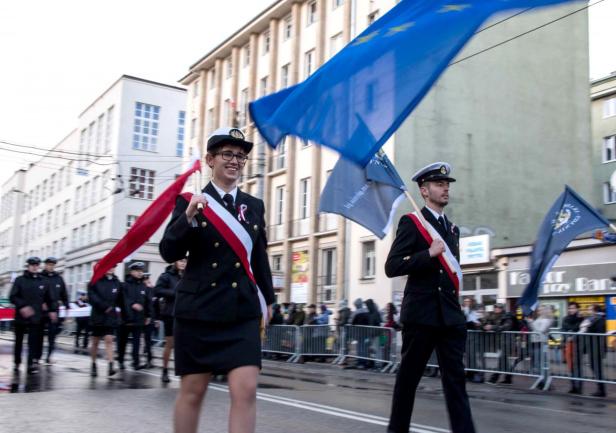 Parada Niepodległości w Gdyni, fot. Katarzyna Okońska