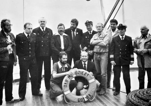 Fotografował Krzysztof Kamiński (z lewej)