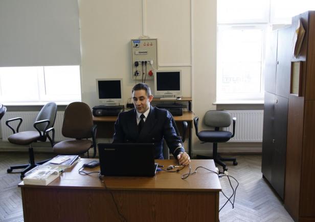 Uczniowie Zespołu Szkół Chłodniczych i Elektronicznych w Akademii Morskiej, fot. Katarzyna Okońska