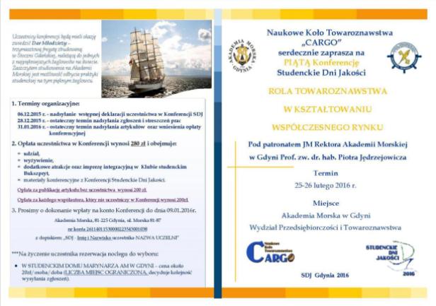 Studenckie Dni Jakości w Akademii Morskiej 