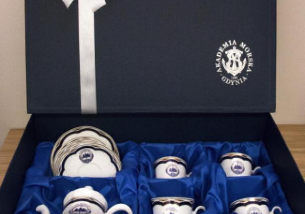 Zestaw upominkowy od Akademii Morskiej