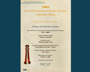 11-12.11.1999_Przygotowawcze spotkanie założycielskie IAMU_wykaz uczelni reprezentujących kontynenty