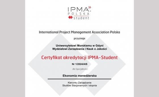 Certyfikat IPMA