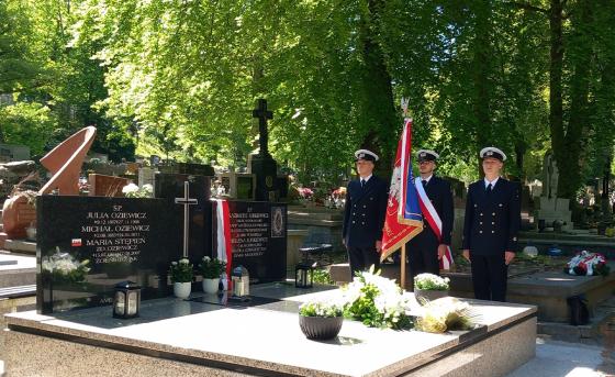 Krzyż Narodowych Sił Zbrojnych odsłonięto na grobie kapitana Kazimierza Jurkiewicza