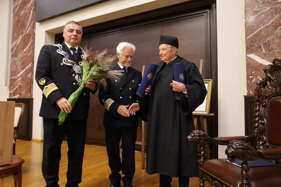 Profesor Hans Rummel doktorem honoris causa Uniwersytetu Morskiego w Gdyni