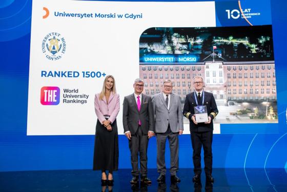 Certyfikat THE World University Rankings wręczony UMG podczas X edycji Konferencji LUMEN