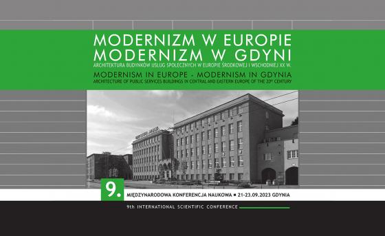 Modernizm w Europie – modernizm w Gdyni. Międzynarodowa konferencja naukowa.