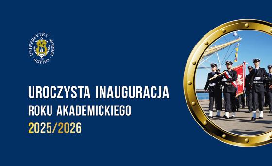 Plansza z tytułem Uroczysta Inauguracja Roku Akademickiego 2025/2026