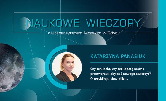 Plansza z tytułem Naukowe wieczory z UMG