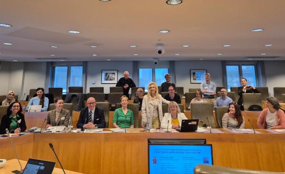 Udział przedstawiciela UMG w międzynarodowej konferencji pokojowej w Parlamencie Flandrii