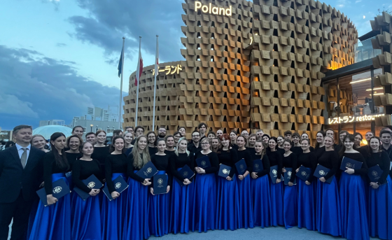 Akademicki Chór Uniwersytetu Morskiego w Gdyni uczestniczył gościnnie w Wystawie Światowej Expo 2025, Osaka, Kansai