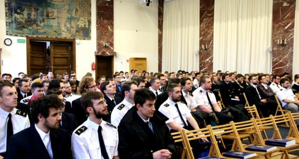 Debata z Rektorem Akademii Morskiej w Gdyni, fot. Magdalena Zajk