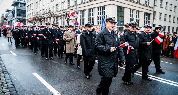 Władze i pracownicy Akademii Morskiej w Gdyni, fot. Kamil Dopke