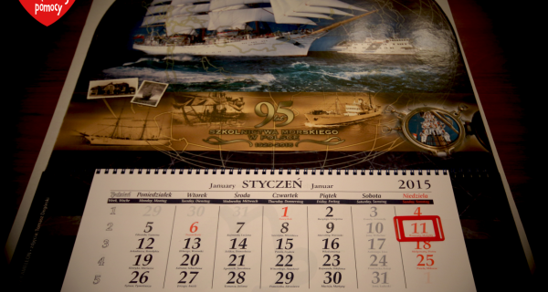 Wyjątkowy kalendarz ścienny Akademii Morskiej w Gdyni