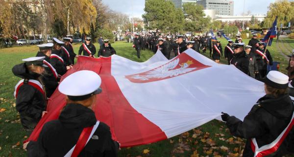 Parada Niepodległości w Gdyni, fot. Katarzyna Okońska