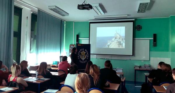 Prezentacja Akademii Morskiej w Gdyni, fot. Izabela Bednarska