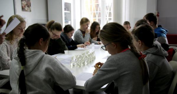 Wizyta uczniów w AMG, fot. Magdalena Zajk